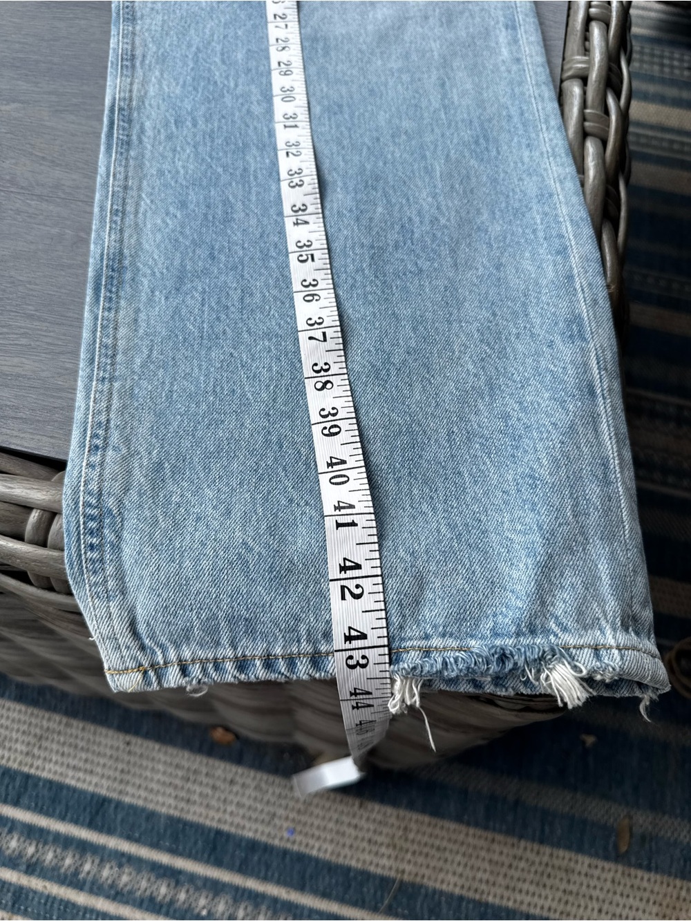 Agolde Criss Cross Upsized Jean - NWT - Picture 6 of 10